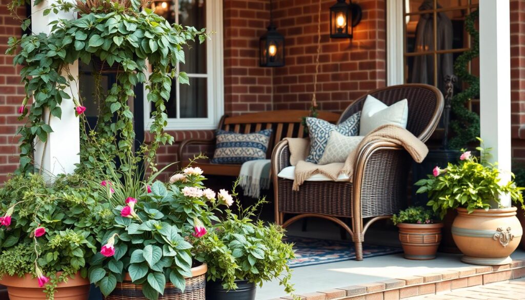apartment front porch decor