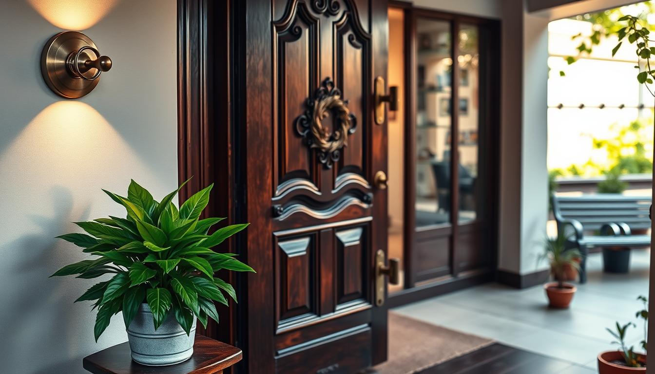 appartement front door decor