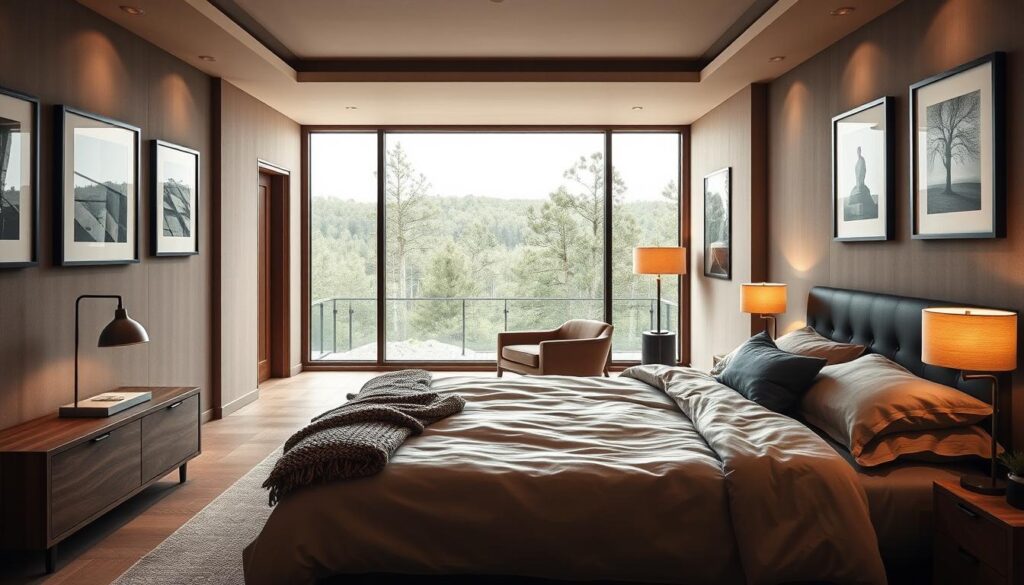masculine bedroom design