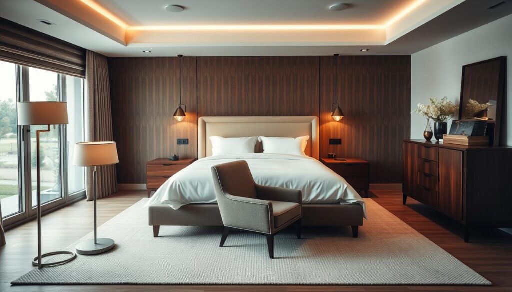 men's bedroom layout
