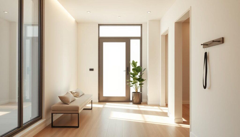 stylish apartment entry decor